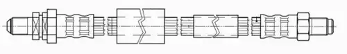 шланг тормозной задн. Ford 512188 CEF