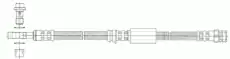 шланг тормозной перед. Audi 512557 CEF