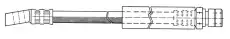шланг тормозной перед. Opel 510323 CEF