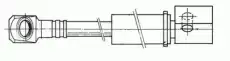 шланг тормозной перед. лев. Daew 510695 CEF