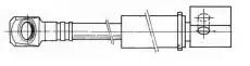 шланг тормозной перед. лев. Daew 510695 CEF