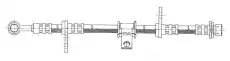 шланг тормозной перед. лев. Hond 511448 CEF