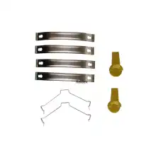 Тормозные колодки дисковые HALDEX 1911819010