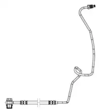 шланг тормозной задн. лев. Audi 518236 CEF