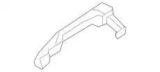 Ручка двери MOBIS 82661N9010