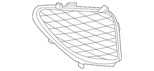 Решетка бампера MOBIS 86543AR700