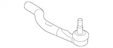 Рулевой наконечник HONDA 53540-TET-H01