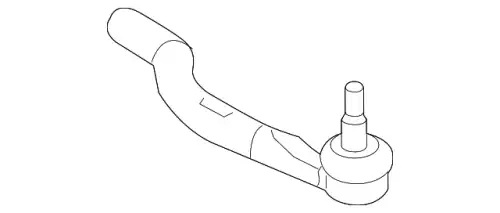 Рулевой наконечник HONDA 53540-TET-H01