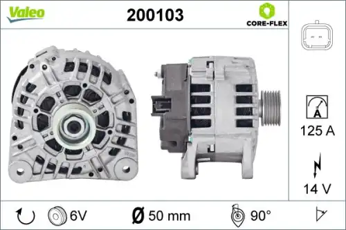 Генератор VALEO 200103