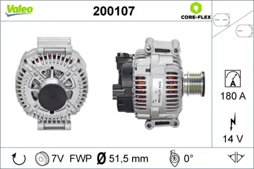 Генератор VALEO 200107