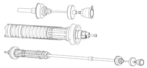 Трос сцепления CEF PU01152