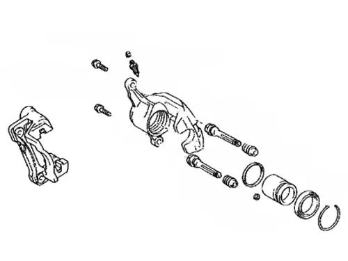 Тормозной суппорт 4773050140 TOYOTA / LEXUS