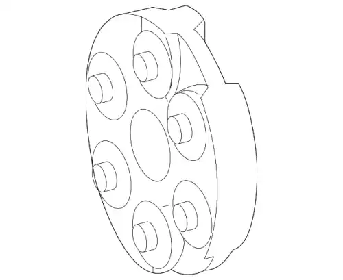 комплект муфты кардана MB 215 410 00 15