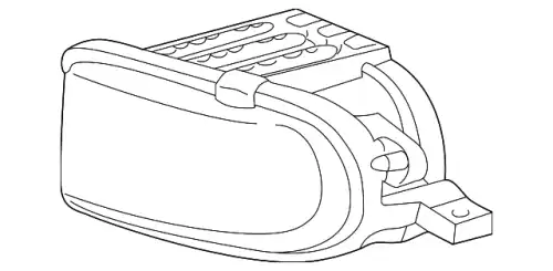Фара противотуманная MB 215 820 05 56