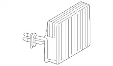испаритель кондиционера MB 220 830 07 58