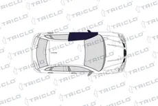 Ручка двери TRICLO 124771