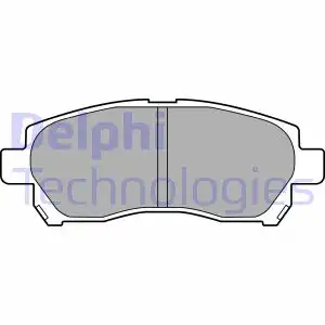 Тормозные колодки дисковые передняя ось DELPHI LP3257