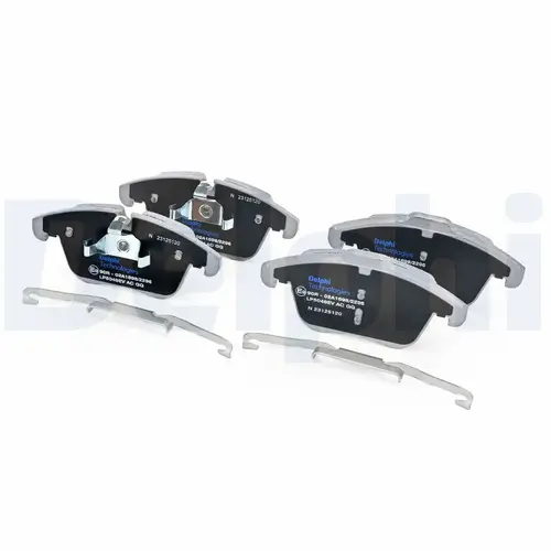 Тормозные колодки дисковые передняя ось DELPHI LP5048EV