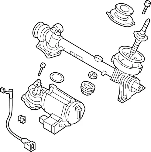 Рулевая рейка VAG 1K1423055E