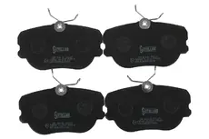 Тормозные колодки дисковые передняя ось STELLOX 295 000-SX