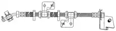 шланг тормозной перед. LRov 511797 CEF