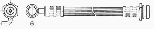 шланг тормозной перед. Maz 511866 CEF