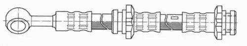 Тормозной шланг 511731 CEF