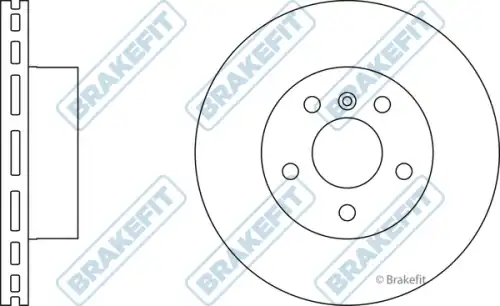 Тормозной диск APEC BRAKING SDK6202