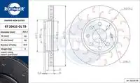 Тормозной диск ROTINGER RT 20425-GL T9