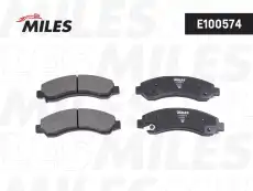 Тормозные колодки дисковые передняя ось MILES E100574