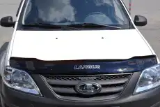 Дефлектор капота Lada Largus 2012-н.в. еврокрепеж V007 DEFLY