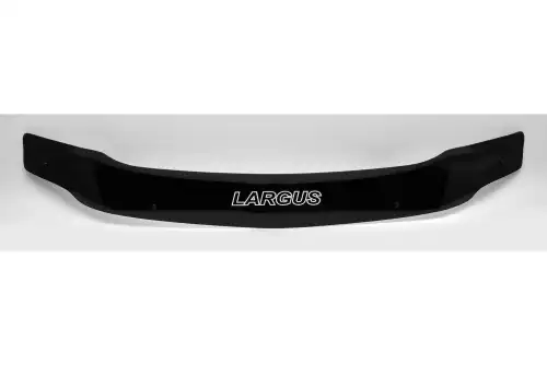 Дефлектор капота Lada Largus 2012-н.в. еврокрепеж V007 DEFLY
