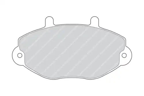 Тормозные колодки дисковые FERODO FDB701