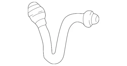 шланг тормозной задн. Mits MB857582 MITSUBISHI