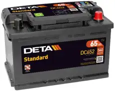 Аккумулятор DETA DC652 65 Ач 540 А 0 (-+) обратная