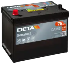 Аккумулятор DETA DA770 77 Ач 760 А 0 (-+) обратная
