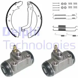 Тормозные колодки дисковые DELPHI KP 907
