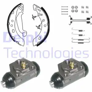 Тормозные колодки дисковые DELPHI 914