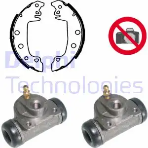 Тормозные колодки дисковые DELPHI KP 785