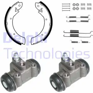 Тормозные колодки дисковые DELPHI KP 882