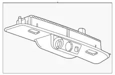Фонарь габаритный GM 84849464