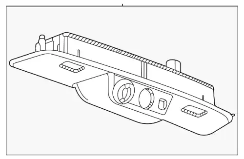 Фонарь габаритный GM 84849464