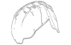 Подкрылок GM 84856842