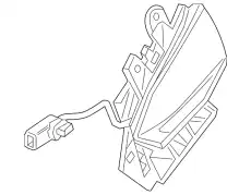 Фонарь габаритный GM 84886256