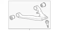 Рычаг подвески GM 84973287