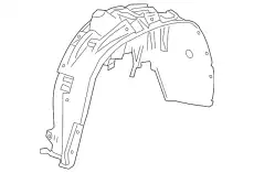 Подкрылок GM 85114490