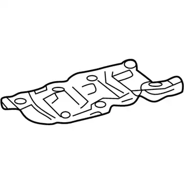 DEFLECTOR,CR/SHF OIL 12671831 BUICK