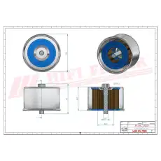 Фильтр воздушный HIFI FS190