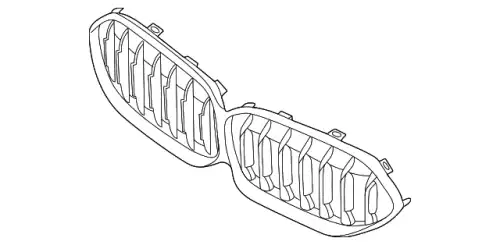 Решетка радиатора BMW 51 13 5 A39 372
