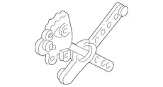 REGULATOR,FRT S/D WDO 22144290 CHEVROLET
